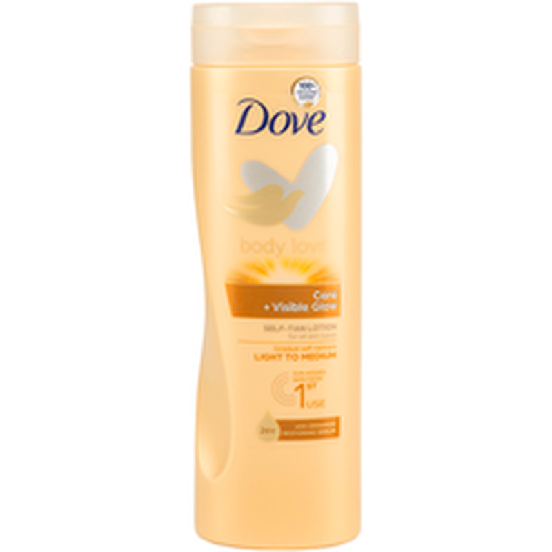 Dove pruunistav kehakreem fair-med 400ml