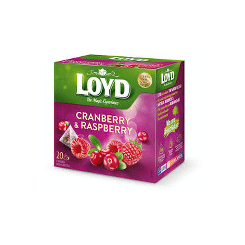 Puuv.tee LOYD jõhv.-vaarika pür 20x2g