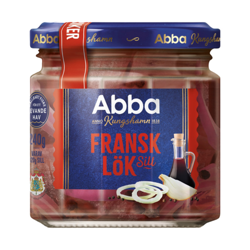 Heeringas Prantsuse sibula marinaadis Abba MSC 240g