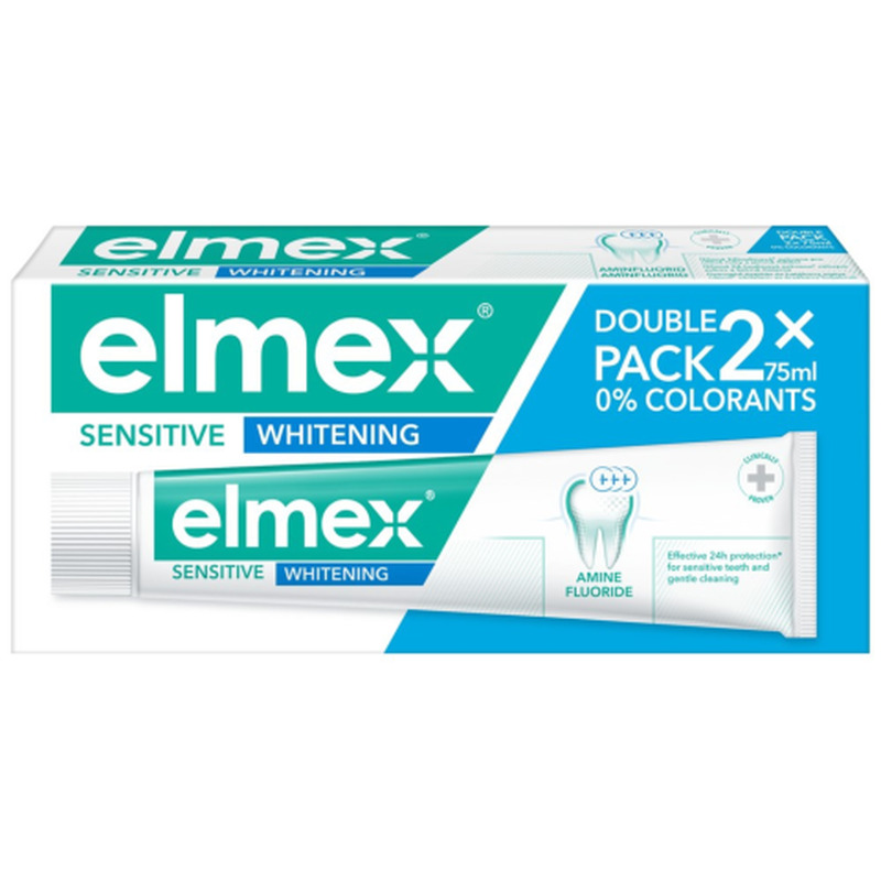 Hambapasta Elmex Sensitive Whitening 2x75ml