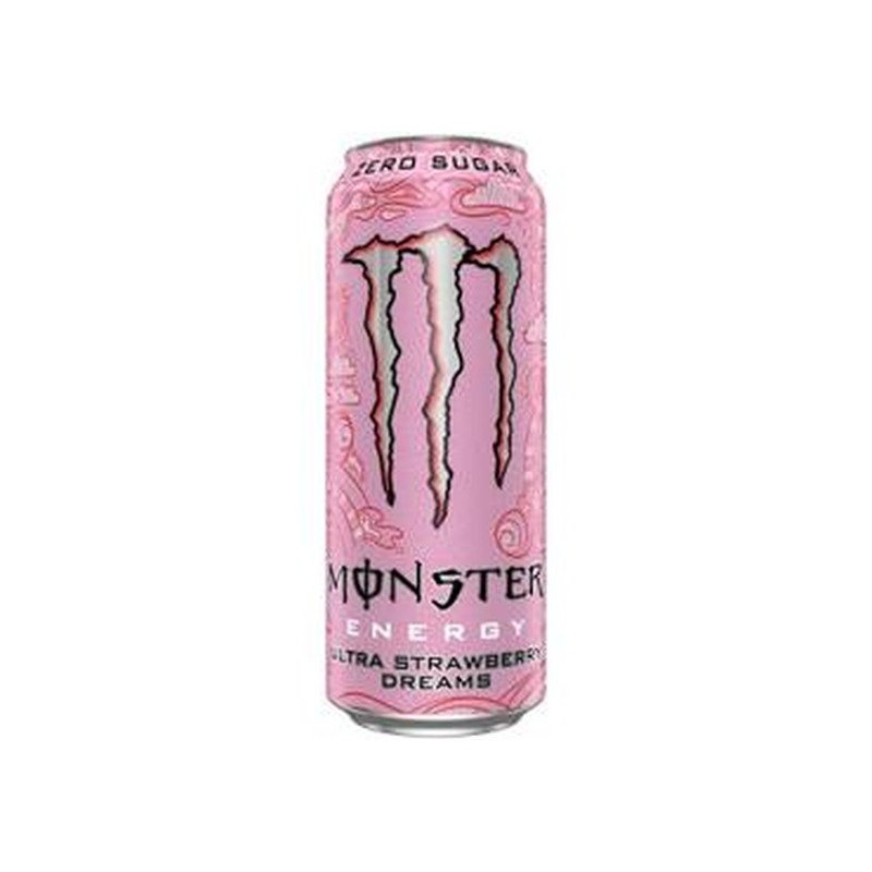 Energiaj.MONSTER Ultra Strawb.Zero 500ml