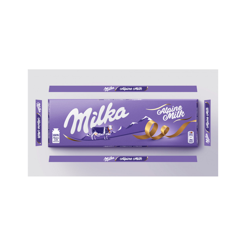KAST 14 tk! Milka Alpine Milk piimašokolaad 250 g