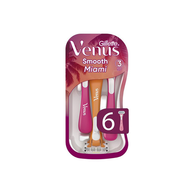 Ühekordsed raseerijad VENUS Miami, 6tk