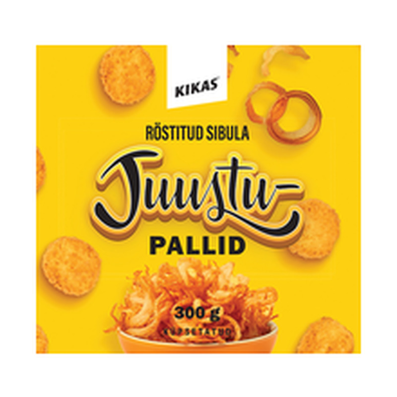 Röstitud sibula juustupallid 300 g