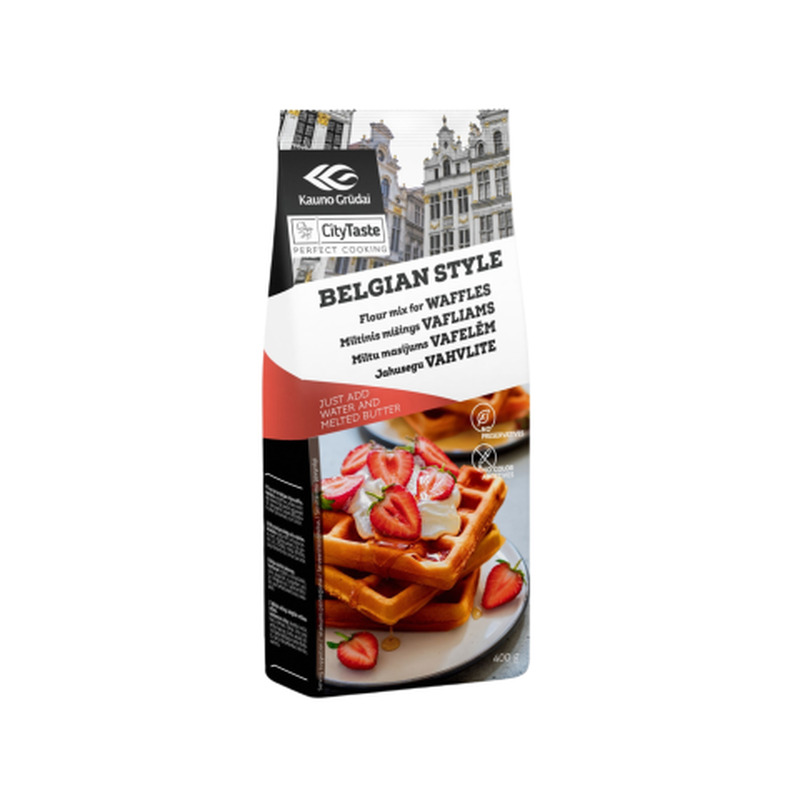 Jahusegu Belgia vahvlitele City Taste 400g