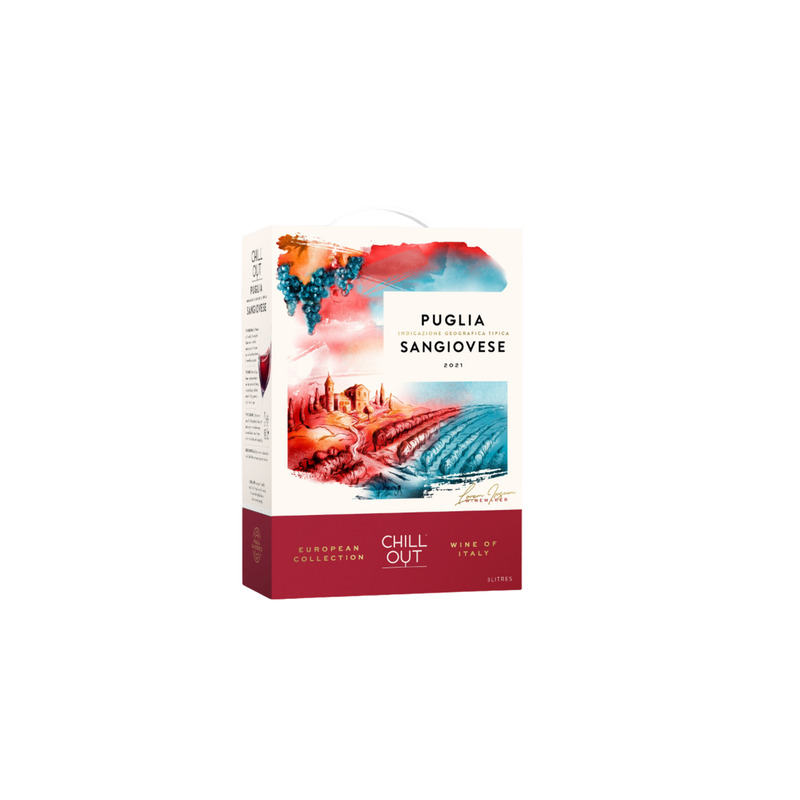 CHILL OUT Sangiovese 13% 300cl BIB(punane,kuiv)