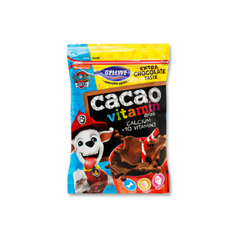 Kakaojoogipulber Paw Patrol GELLWE 300g