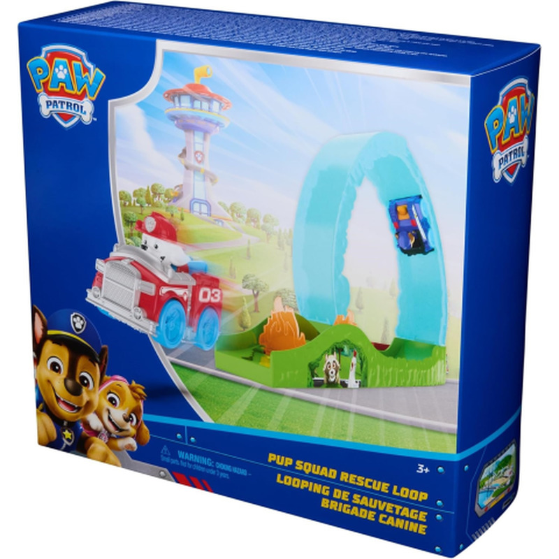 Mängukomplekt Paw Patrol Pup Squad Rescue Loop 6073300