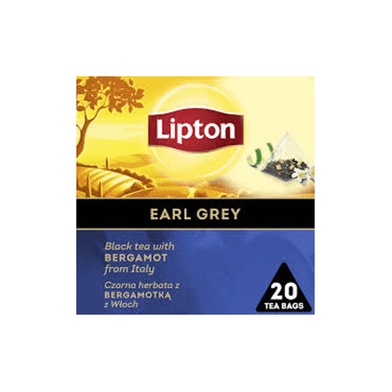 Must tee LIPTON Earl Grey 20x1.6g