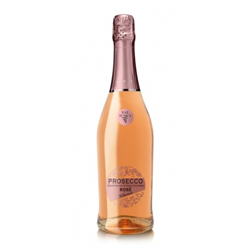 VAL D'OCA Prosecco Rose Extra Dry 11,5% 75cl(roosa,kuiv)