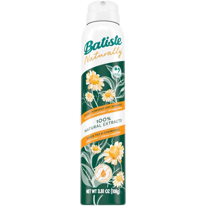 Kuivšampoon Green Tea & Chamomile, BATISTE, 200ml