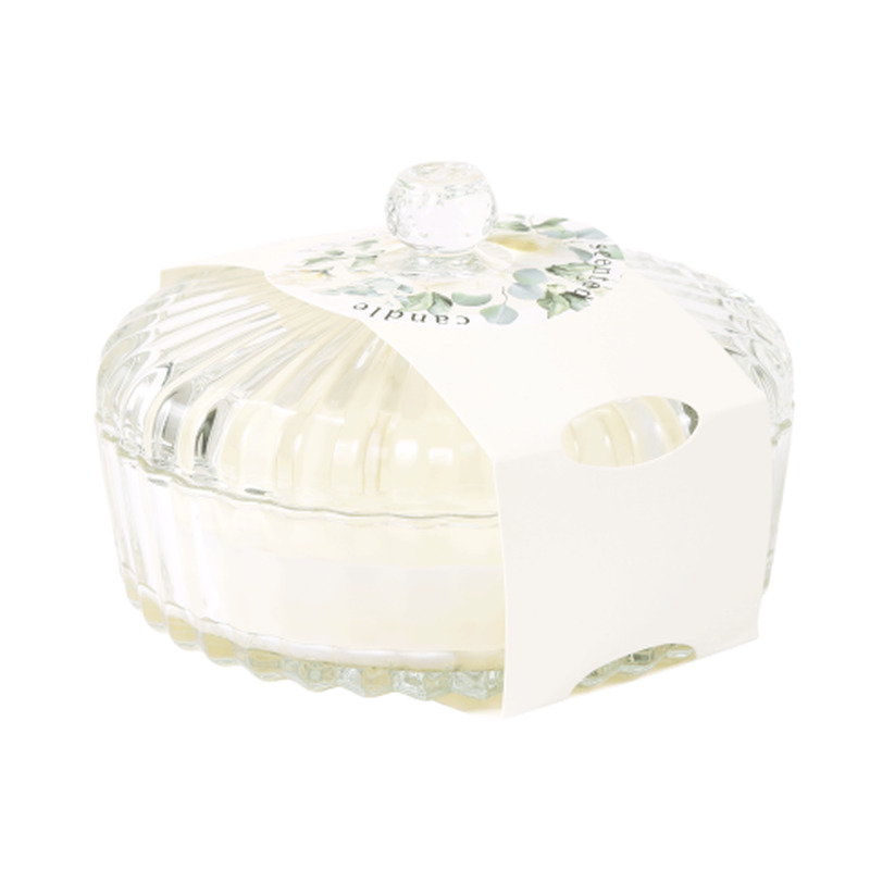 Lõhnaküünal Cozy Home 13*9cm läbipaistev SS26