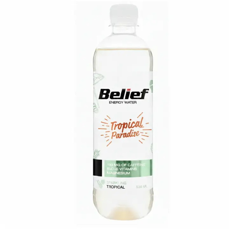 Energiavesi Tropical Paradise, BELIEF, 530 ml