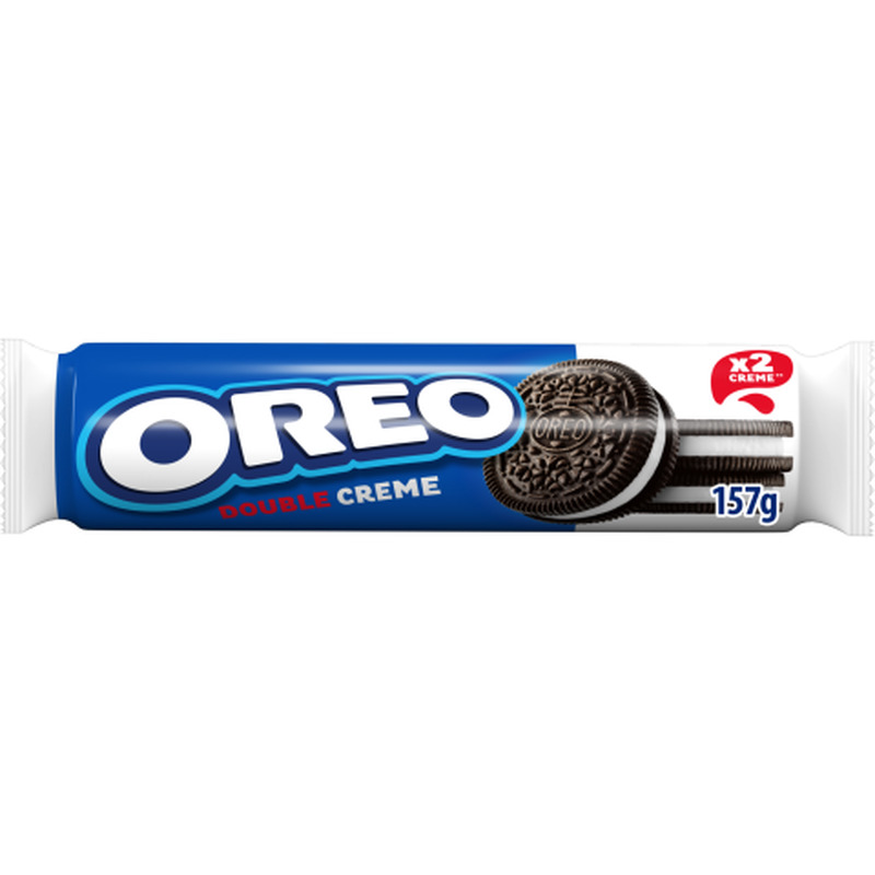 Küpsised vaniljemaitselise täidisega Oreo Double 157g