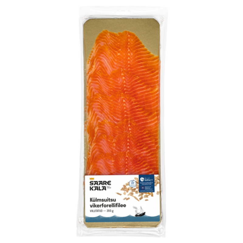 Külmsuits. forellifilee viil. Saare Kala 350g