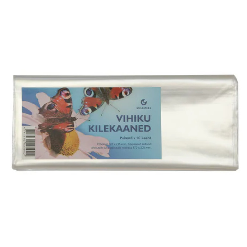 Koolivihiku kilekaas 210X354mm, Sulemees, 10tk