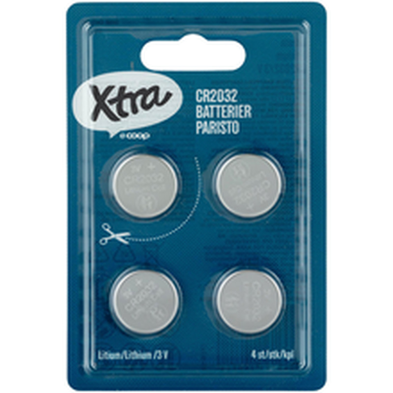 Liitiumpatarei cr2032 4tk