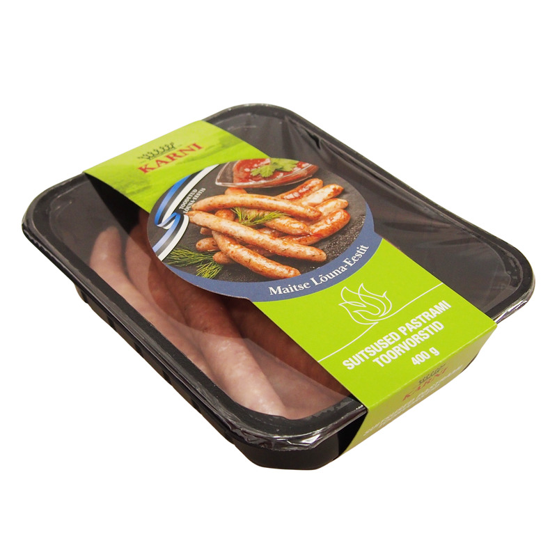 KARNI Suitsused Pastrami toorvorstid 400g