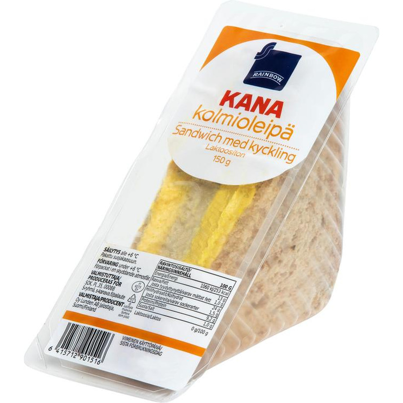 Kanalihaga kolmnurk võileib 150 g