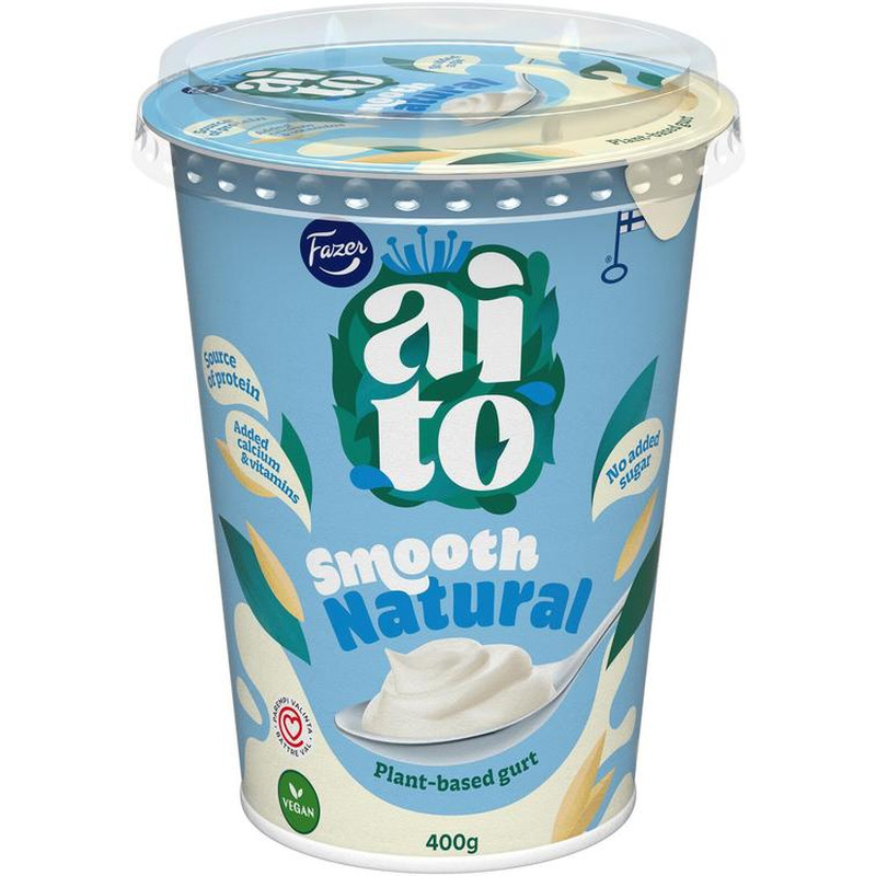 Fazer Aito taimne maitsestamata kaeratoode, 400 g