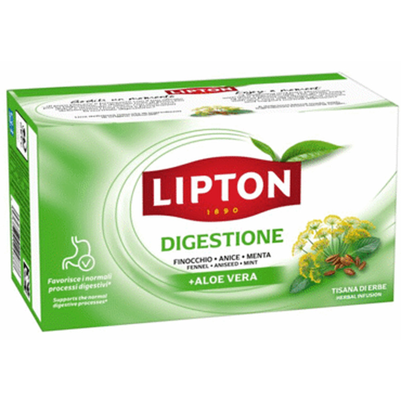 Taimetee aloe LIPTON digest 17x1.9g