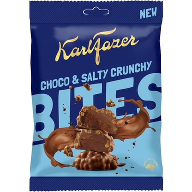 KARL FAZER Choco & Salty Crunchy Bites 94g