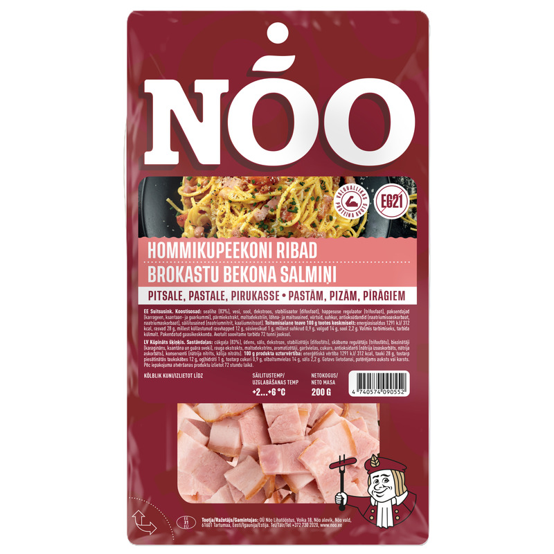 Nõo Hommikupeekoni Ribad 200g