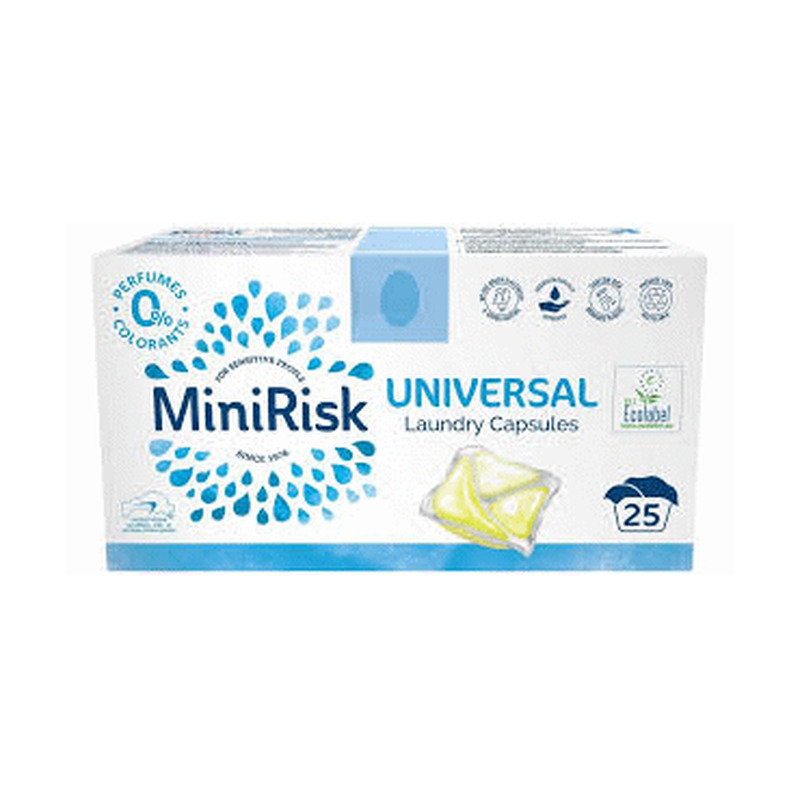 Pesukapslid MINIRISK Universal 25tk