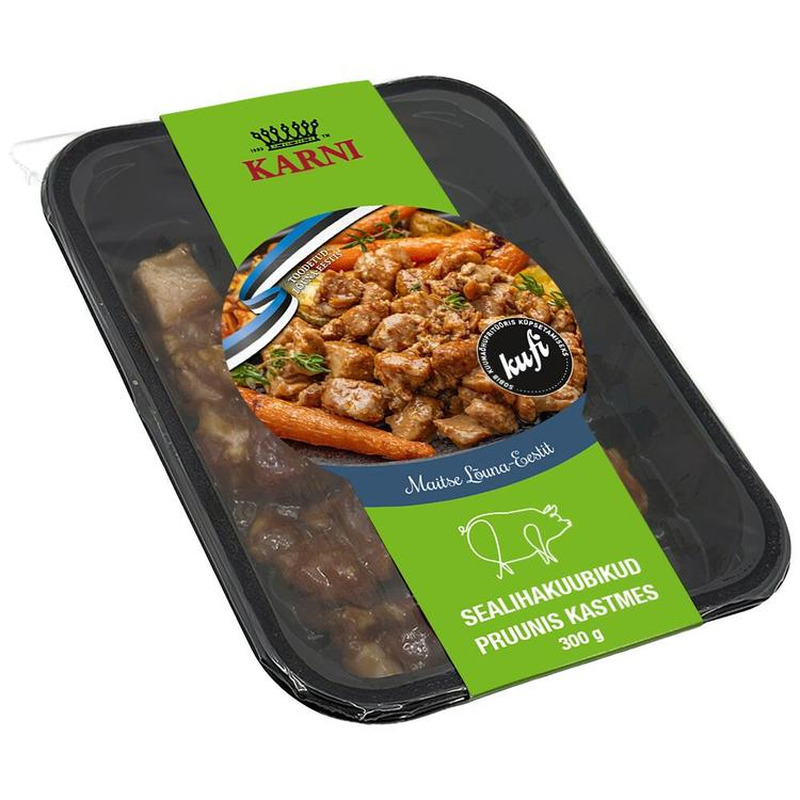 Karni Sealihakuubikud Pruunis Kastmes, 300 G