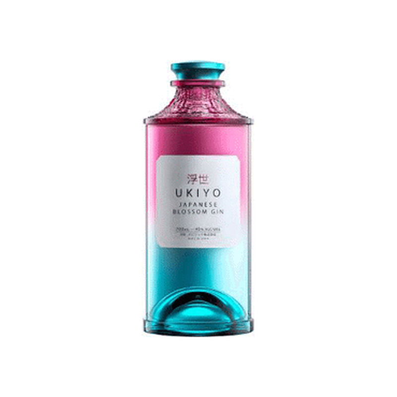 Gin UKIYO Japanese Blossom 40% 700ml