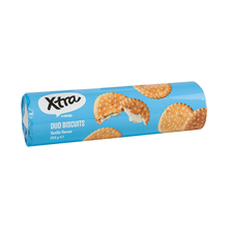 Xtra vaniljemaitselise kreemitäidisega küpsis 250 g