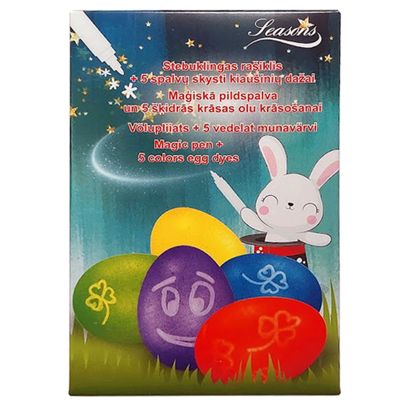 Komplekt Magic Võlupliiats+ 5 munavärvi ES26