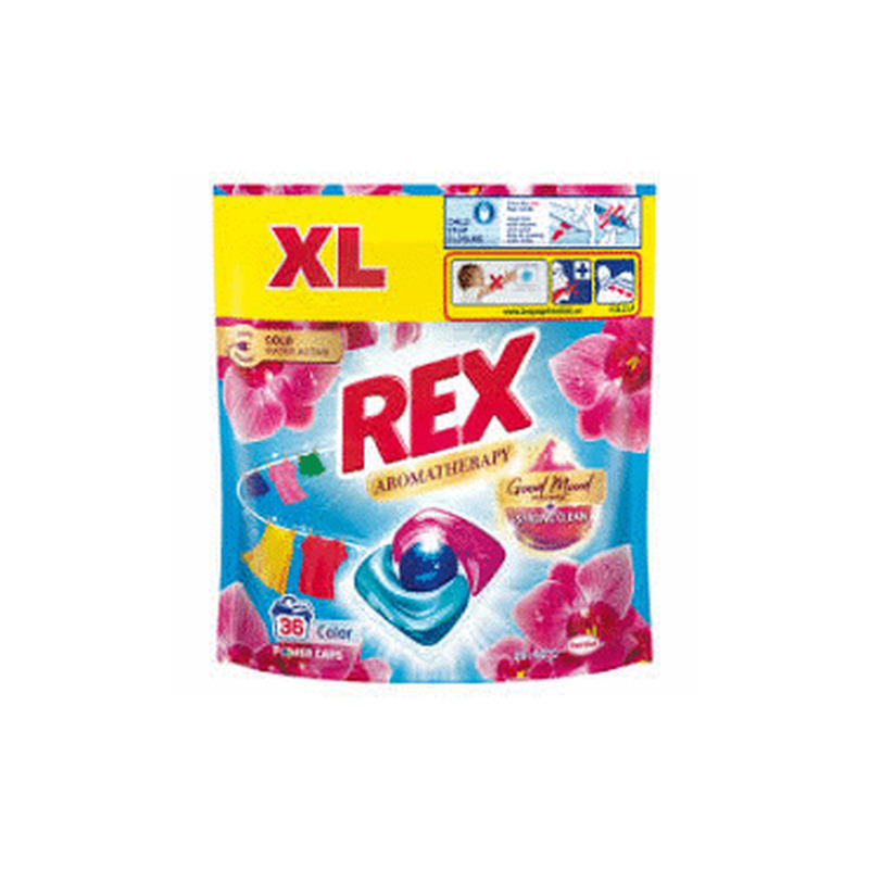 Pesukapslid REX Orchid oil Color 36tk
