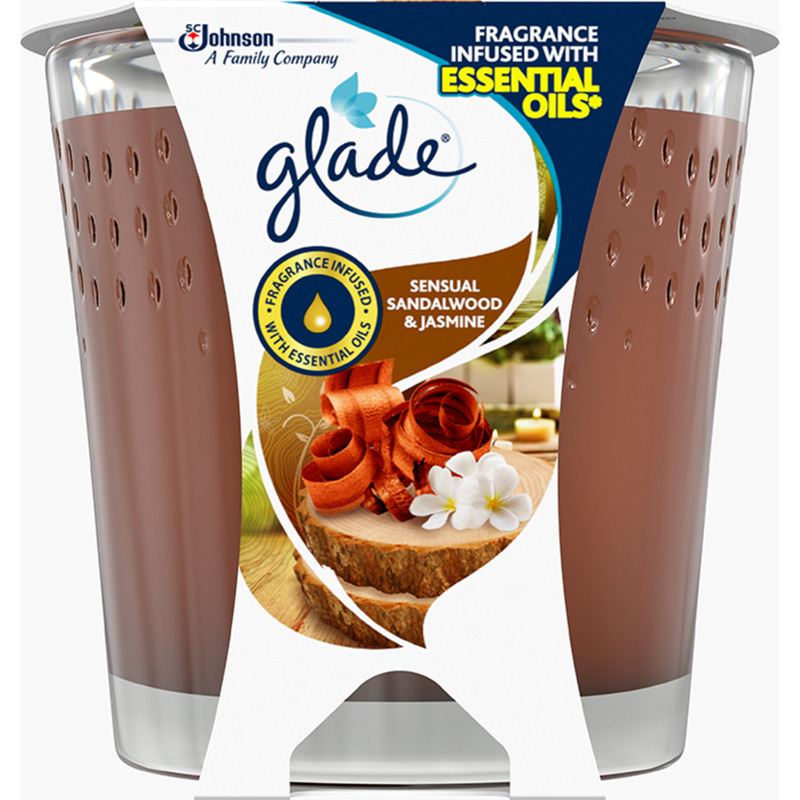 JOHNSON Glade Lõhnaküünal Sandalwood&Jasmine 129g