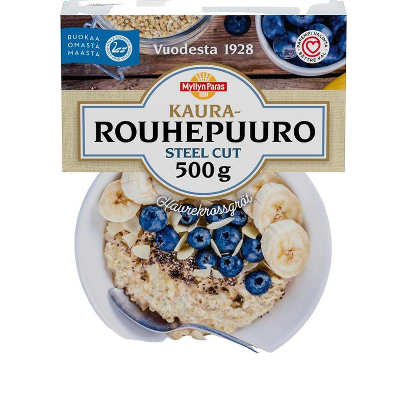 Myllyn Paras lõigatud kaera puder 500 g