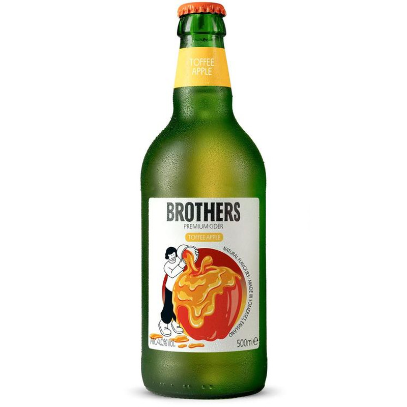 Brothers Toffee Apple siider 4%vol 500 ml