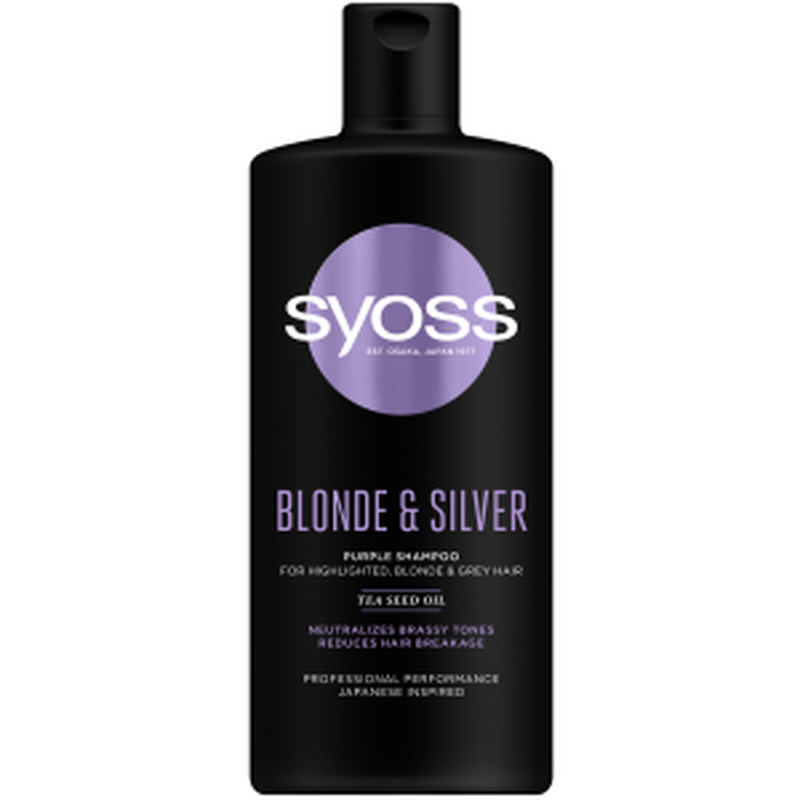 Syoss Blonde&Silver šampoon 440ml