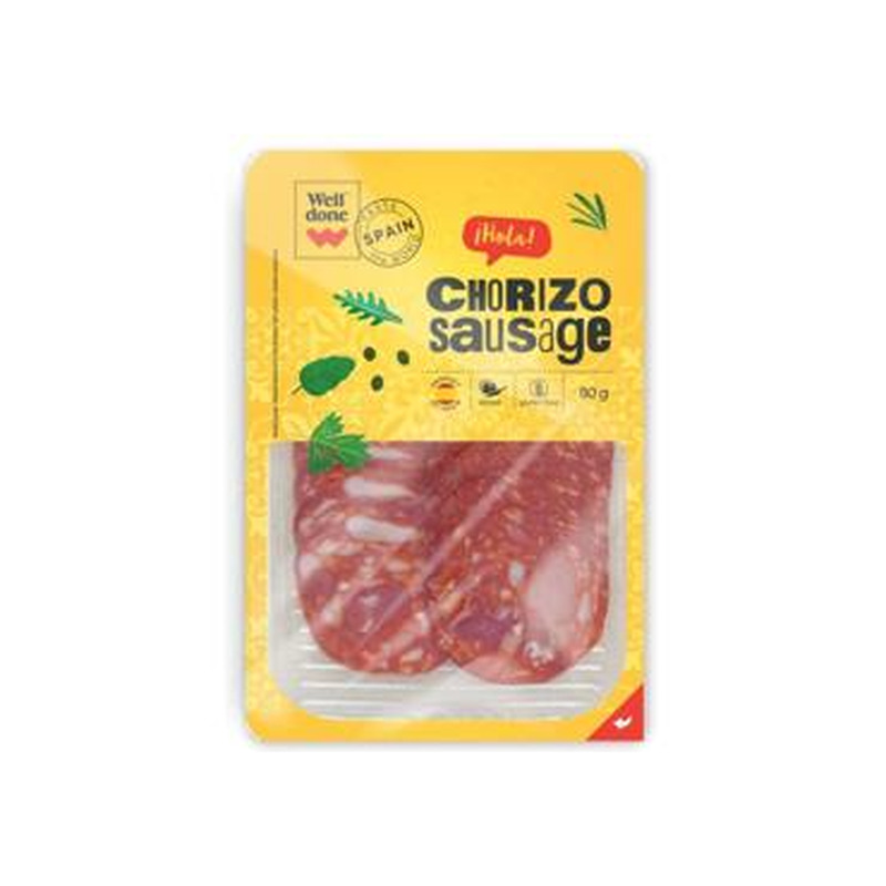 Vinn. viil. chorizo vorst WELL DONE, 80g