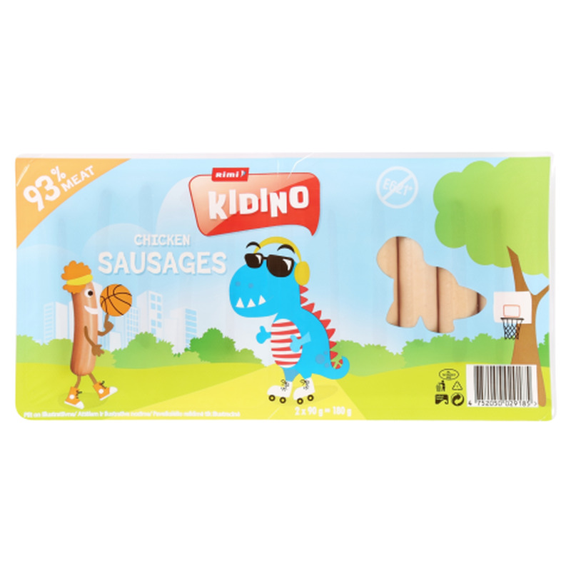 Kanaviinerid  kuumsuisutatud Rimi Kidino 2x90g