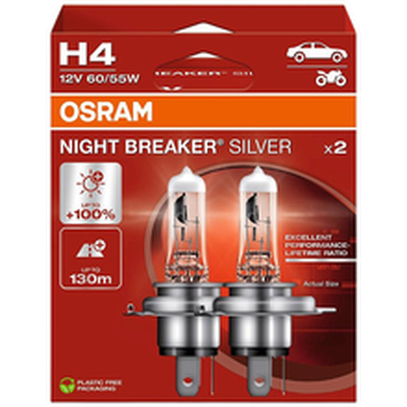 Esitule pirnid 2tk Osram H4 12V60/55W