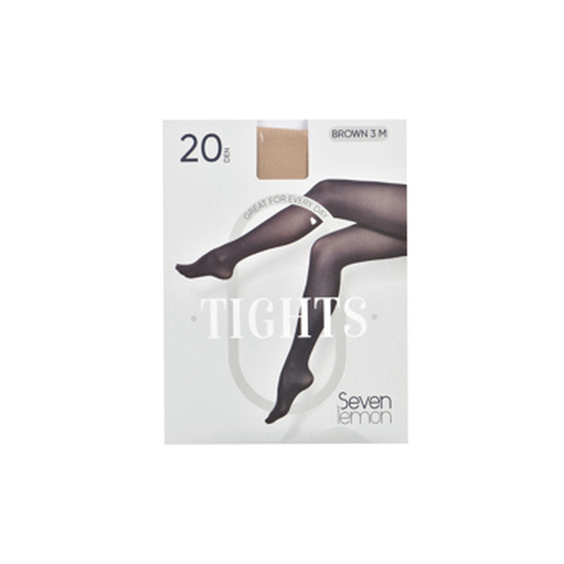 N.sukkpüksid SEVEN LEMON 20d brown 3