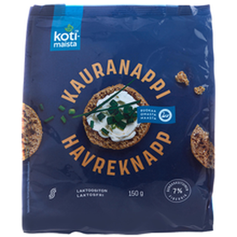 Kuivatatud ja poolitatud kaera palaleib 150 g