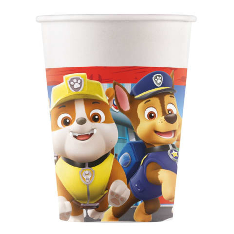 Ühekordne tass "Paw Patrol" 200ml 8tk