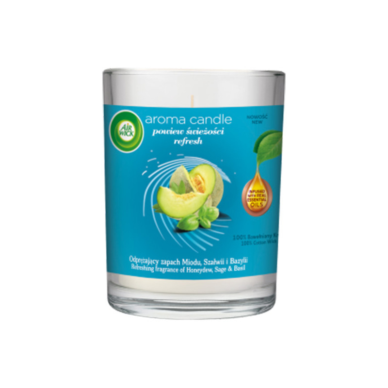 Lõhnaküünal Refresh, AIR WICK Aroma, 220 g