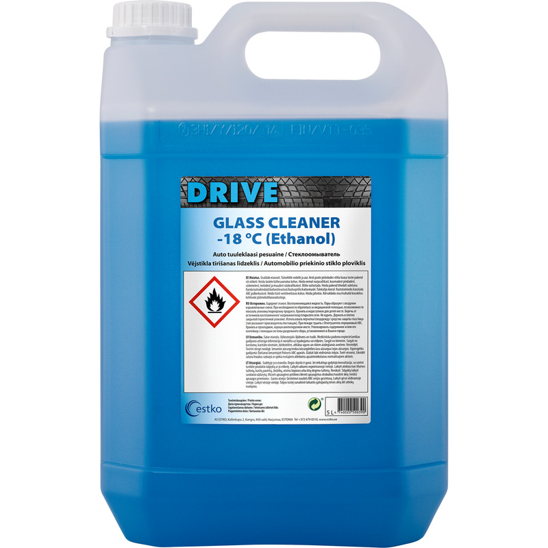 DRIVE Klaasipesuvedelik 5l (-18 ̊C,etanooliga)