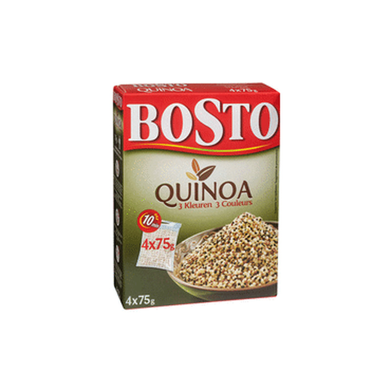 Kinoa kolmevärviline BOSTO 4x75g