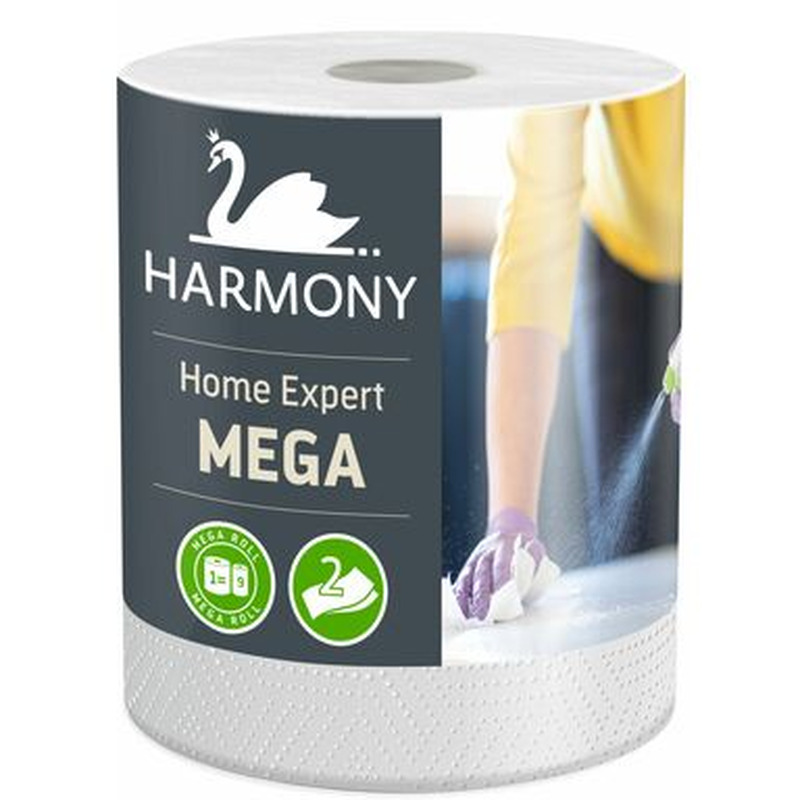 HARMONY Home Expert Mega Majapidamispaber 97m (2kihil, valge)