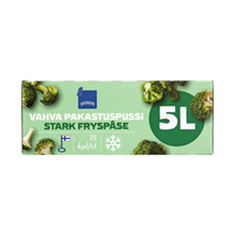 Külmutuskotid tugevad 5 l 15 tk