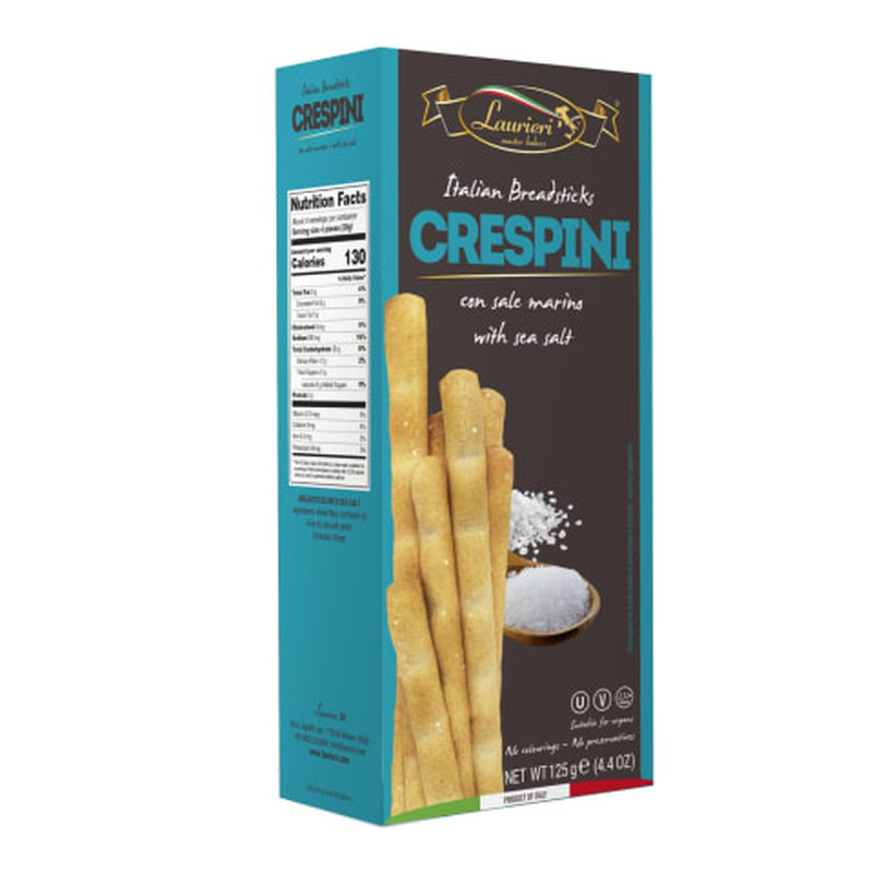 Grissinid soolaga, LAURIERI, 125 g