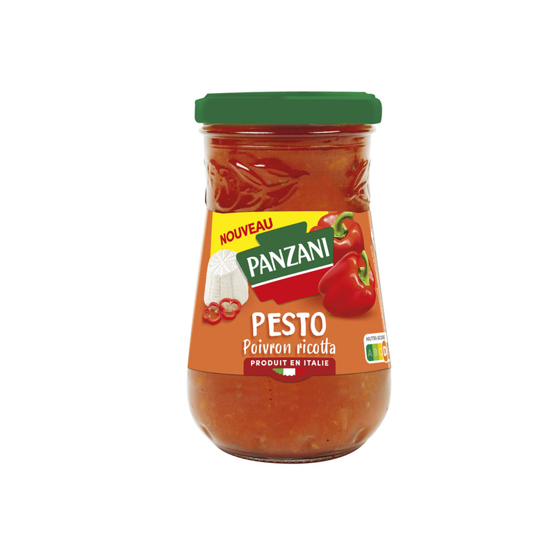 KAST 6 tk! Panzani pestokaste paprika Ricotta 190g